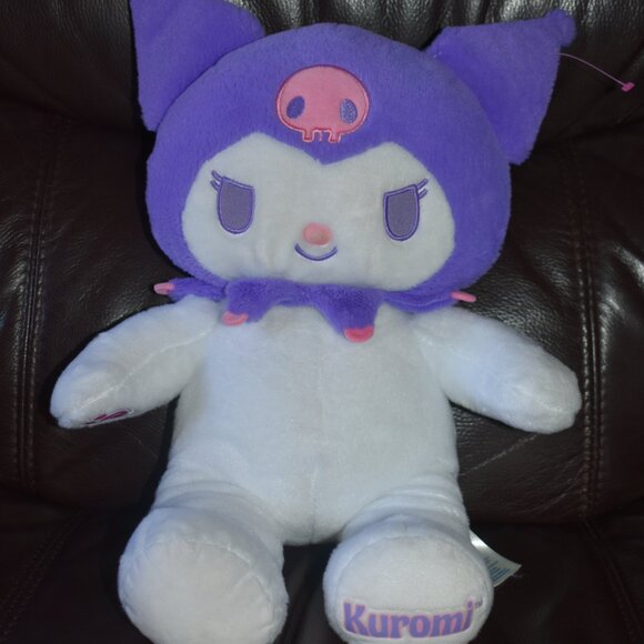 Exlusive Build a Bear Sanrio Purple Kuromi Heavy Stuffed Plush 18” Doll figure - Picture 2 of 11
